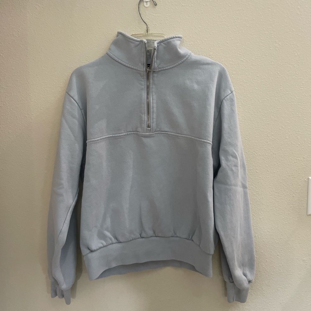 Brandy melville half zip sweatshirt